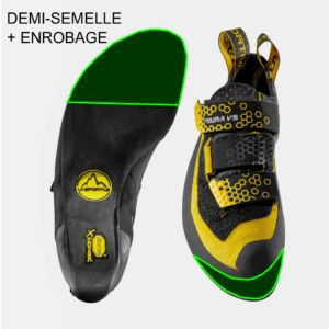 Ressemelage Demi-semelle + Enrobage